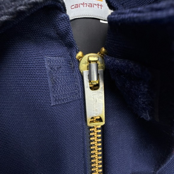 Carhartt Arctic Jacket Nylon Quilt Lined Mens 48 XL CQ182 NVY Navy Blue NWT NOS - Picture 12 of 16